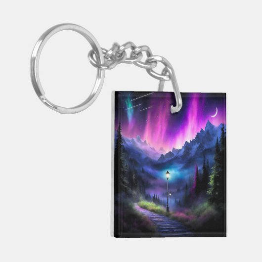 verzauberter Wald Schlüsselanhänger (Vorderseite links)