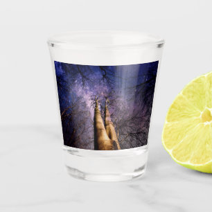 verzauberter Wald Schnapsglas