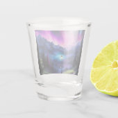 verzauberter Wald Schnapsglas (Rückseite)