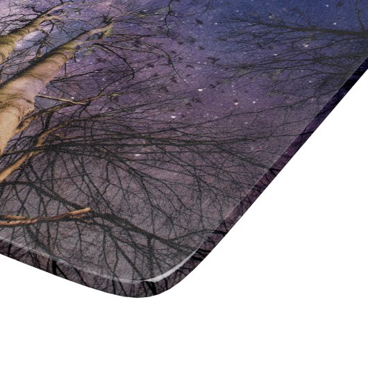 verzauberter Wald Schneidebrett (Ecke)