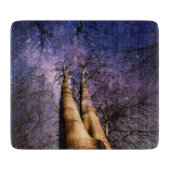 verzauberter Wald Schneidebrett (Vorderseite)