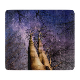 verzauberter Wald Schneidebrett