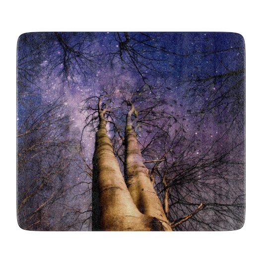 verzauberter Wald Schneidebrett (Vorderseite)