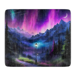 verzauberter Wald Schneidebrett