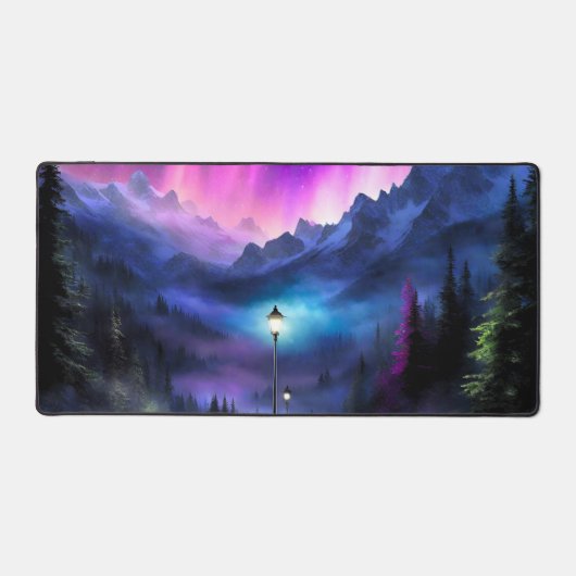 verzauberter Wald Schreibtischunterlage (Vorderseite)