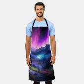 verzauberter Wald Schürze (Getragen)