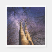 verzauberter Wald Serviette (Vorderseite)