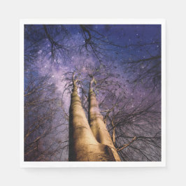 verzauberter Wald Serviette