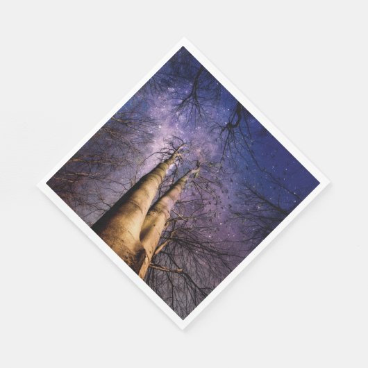 verzauberter Wald Serviette (Ecke)