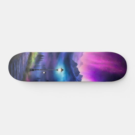 verzauberter Wald Skateboard (Horizontal)