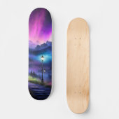 verzauberter Wald Skateboard (Vorderseite)