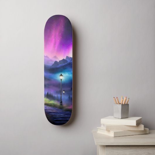 verzauberter Wald Skateboard (Wandkunst)