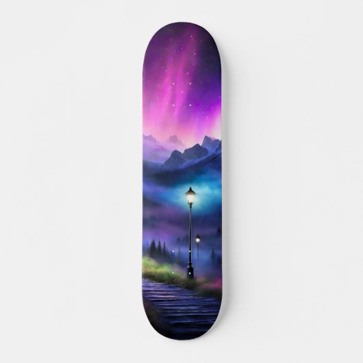 verzauberter Wald Skateboard (Vorne)