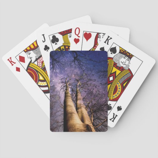 verzauberter Wald Spielkarten (Rückseite)