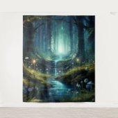 Verzauberter Wald Süß 16 Tapestry Wandteppich (Vorderseite)