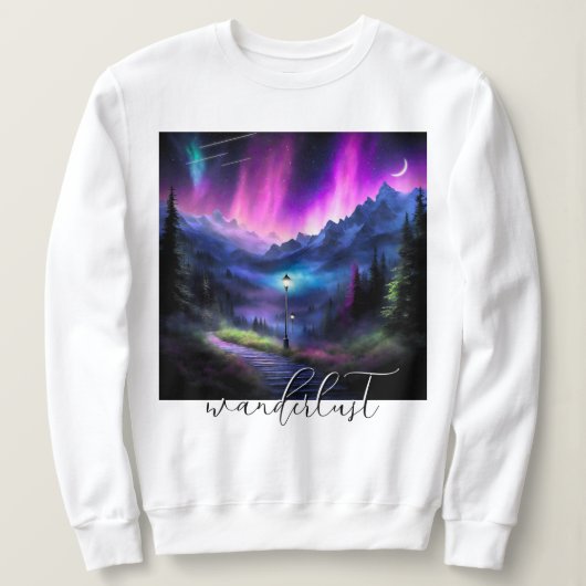 verzauberter Wald Sweatshirt (Design vorne)