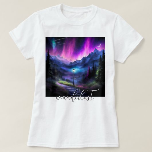 verzauberter Wald T-Shirt (Design vorne)