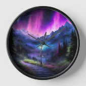 verzauberter Wald Uhr (Vorderseite)