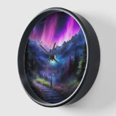 verzauberter Wald Uhr (Winkel)