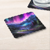 verzauberter Wald Untersetzer (angewinkelt)