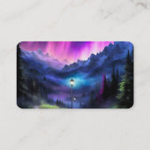 verzauberter Wald Visitenkarte (Rückseite)