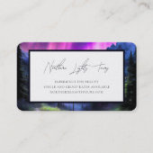 verzauberter Wald Visitenkarte (Vorderseite)