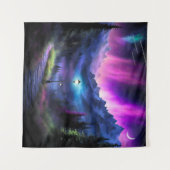 verzauberter Wald Wandteppich (Vorderseite (Horizontal))