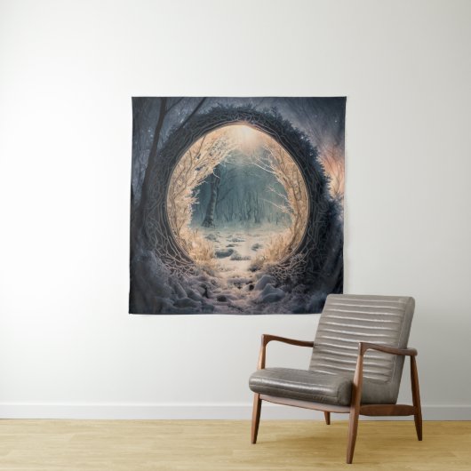 Verzauberter Wald Wandteppich (Beispiel)