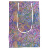 Verzauberter Waldbatik Mittlere Geschenktüte (Rückseite)