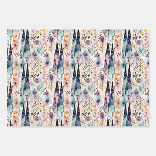 Verzauberter Waldbrand Geschenkpapier Set (Vorderseite)