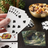 Verzauberter Waldeingang Spielkarten (In Situ)