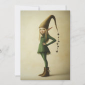 Verzauberter Waldelf Einladung (Vorderseite)