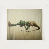 Verzauberter Waldelf Wandteppich (Vorderseite (Horizontal))