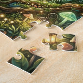 Verzauberter Waldpfad Puzzle (Seite)