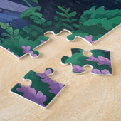 Verzauberter Waldpferd Puzzle (Seite)