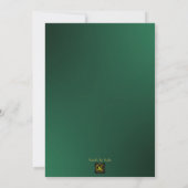 Verzauberter Waldschmetterling Süße 16 Einladungen (Rückseite)