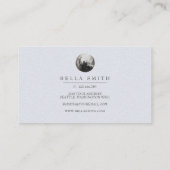 Verzauberter WaldVisitenkartefox-Mond Visitenkarte (Rückseite)