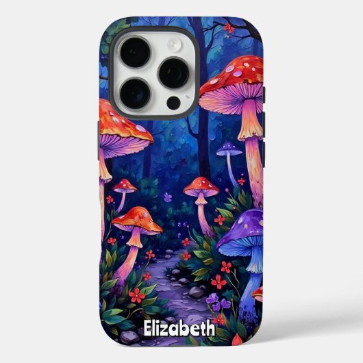 Verzauberter Waldweg Case-Mate iPhone Hülle (Rückseite)