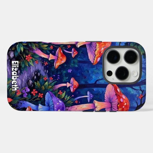 Verzauberter Waldweg Case-Mate iPhone Hülle (Rückseite (Horizontal))