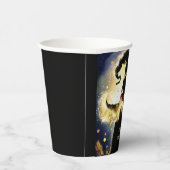 Verzauberter Wasserfarbenassistent zum Geburtstag Pappbecher (Rechts)