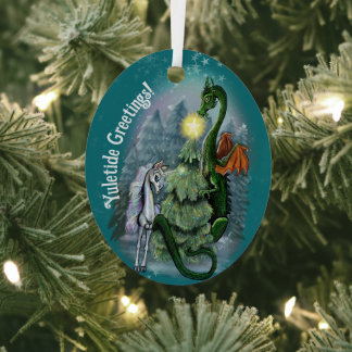 verzauberter Weihnachtsbaum Ornament Aus Metall