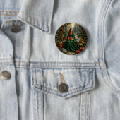 Verzauberter Weihnachtswald Button (Beispiel)
