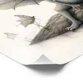 Verzauberter Whimsy - Adorable Fairy Print Fotodruck (Ecke)