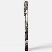 Verzauberter Wolf und Reflektion Case-Mate iPhone Hülle (Rückseite / Links)