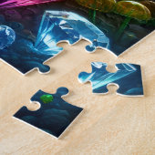 Verzauberter Zwergen-Edelsteinmine Puzzle (Seite)