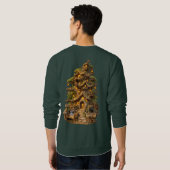 Verzaubertes Baumhaus Fantasy Herren Sweatshirt .. (Schwarz voll)