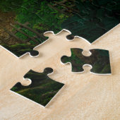Verzaubertes Baumhaus im Wald Puzzle (Seite)