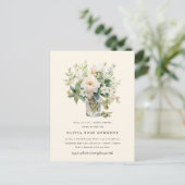 Verzaubertes Bohemisches Brautparty mit Wasserfarb Postkarte (Stehend Vorderseite)