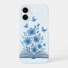 Verzaubertes Buch- Schmetterlinge & Blume Fantasie iPhone 16 Hülle