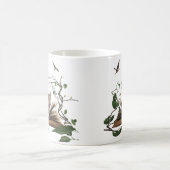 Verzaubertes Bücherwurm-Kätzchen-Kaffeetasse  Kaffeetasse (Mittel)